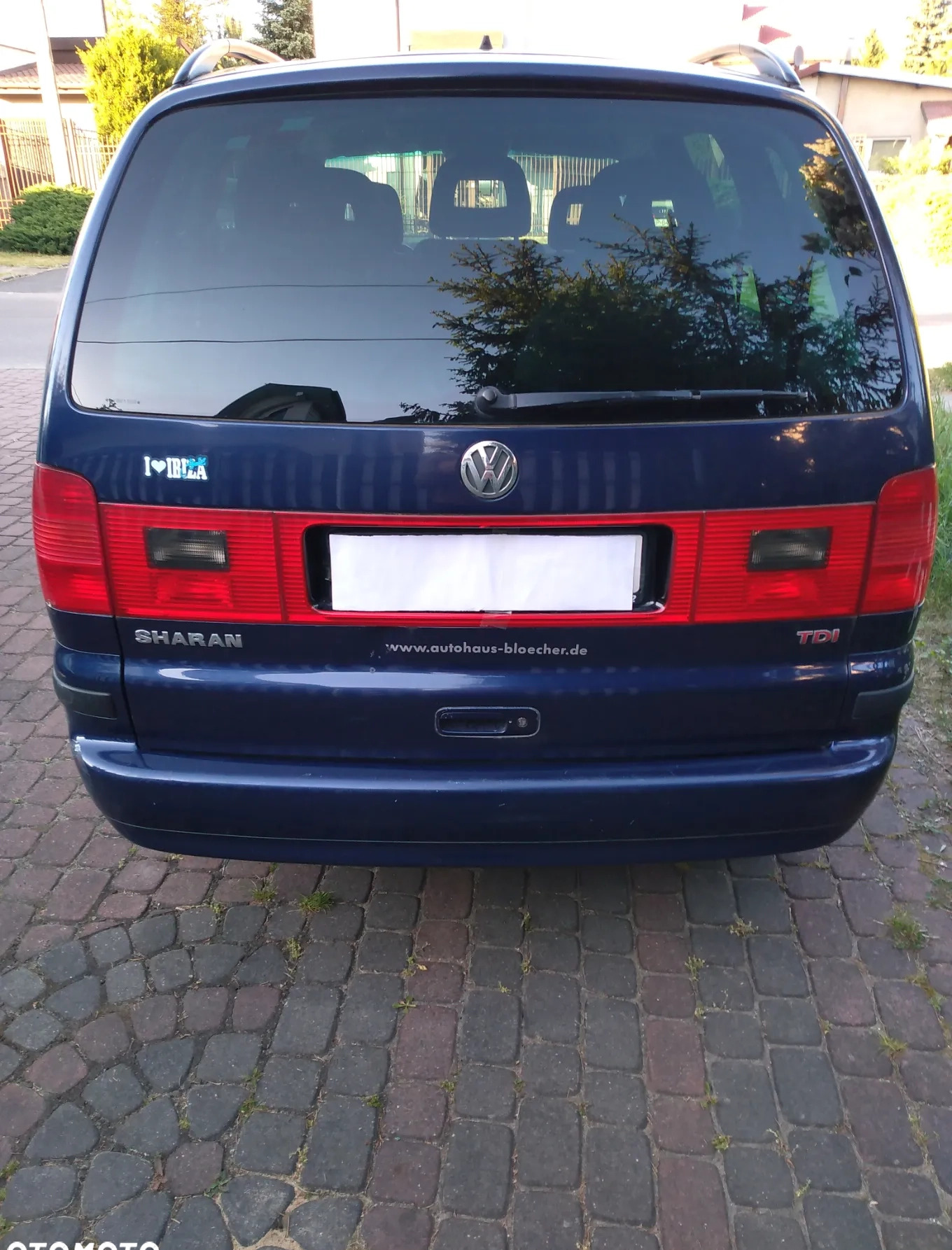 Volkswagen Sharan cena 15500 przebieg: 164000, rok produkcji 2003 z Łódź małe 92